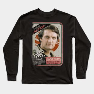 Alan Alda - Vintage Actor Long Sleeve T-Shirt